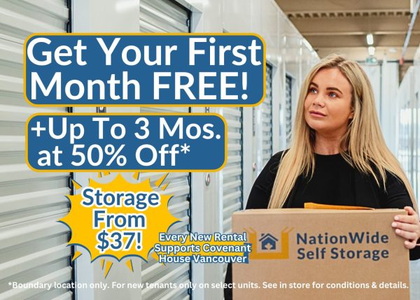 Burnaby & East Vancouver Storage Deals